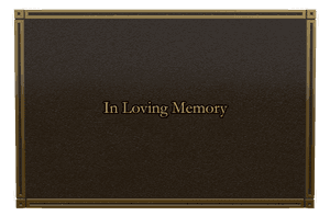 Rectangle Landscape in Loving Memory 43 memorial design preview