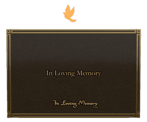 Rectangle Landscape in Loving Memory 103 memorial design preview