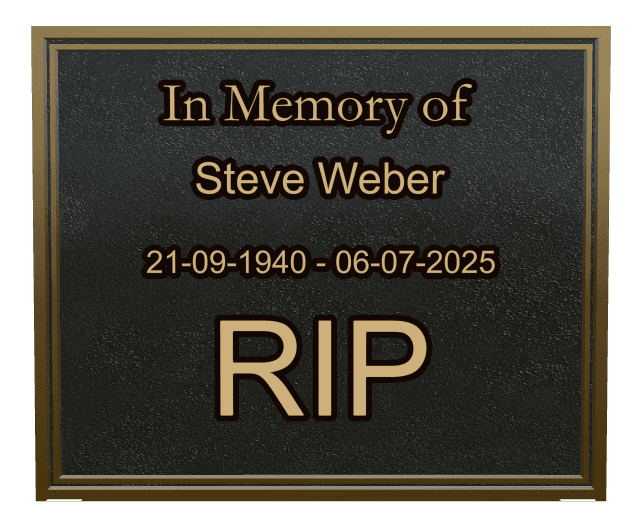 Rectangle (landscape) Bronze Plaque – Rest In Peace preview