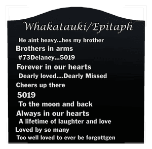 Serpentine - Laughter And Love memorial design preview