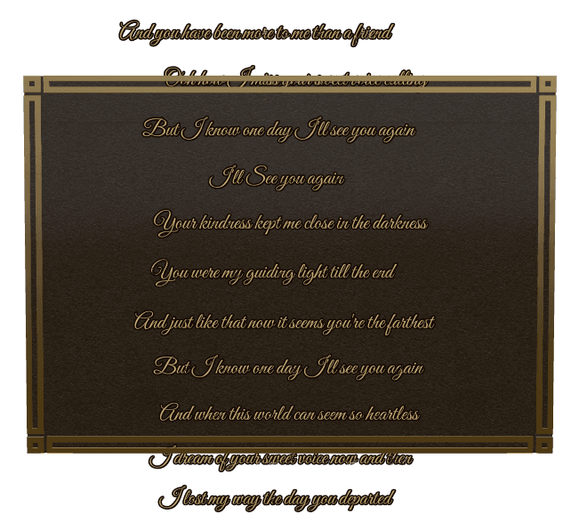 Rectangle (portrait) Bronze Plaque – Memorial preview