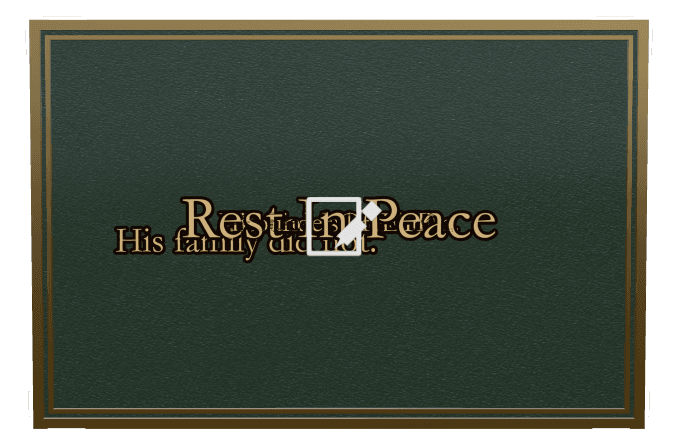 Rectangle (landscape) Bronze Plaque – Rest In Peace preview