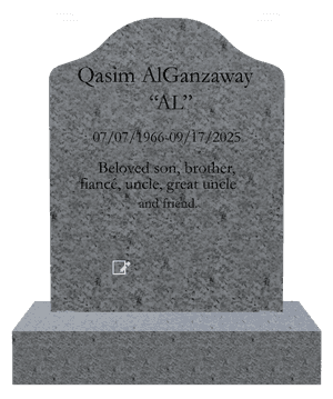 Headstone 21 - Beloved Son memorial design preview