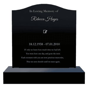 Serpentine - Until we Meet Again Headstone memorial design preview