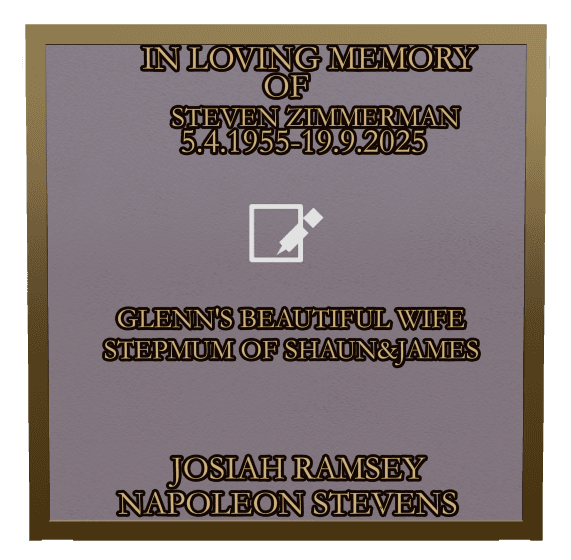 Rectangle (portrait) Bronze Plaque – Religious Memorial preview