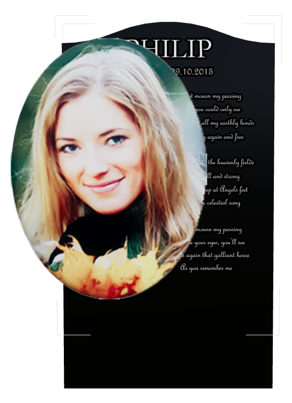 Pet Memorial Pets Headstone design preview