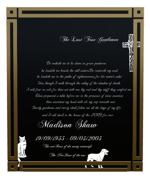 Religious Memorial Bronze Plaque design preview