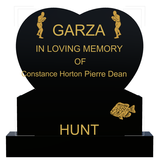 In Loving Memory Traditional Engraved Headstone design preview