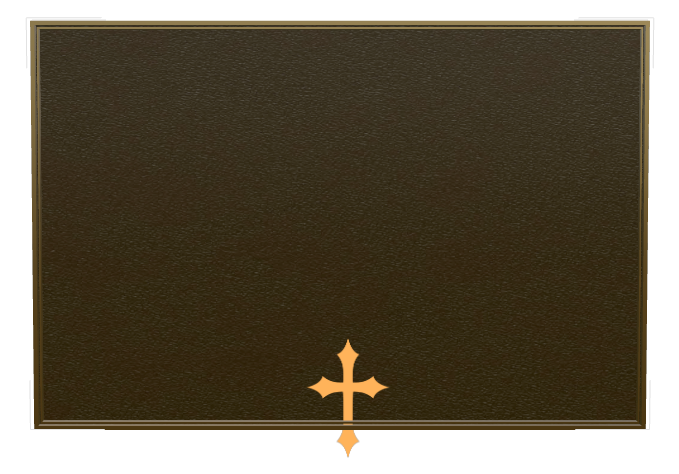 Garden Memorial Bronze Plaque design preview
