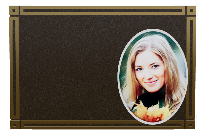 Memorial Bronze Plaque design preview