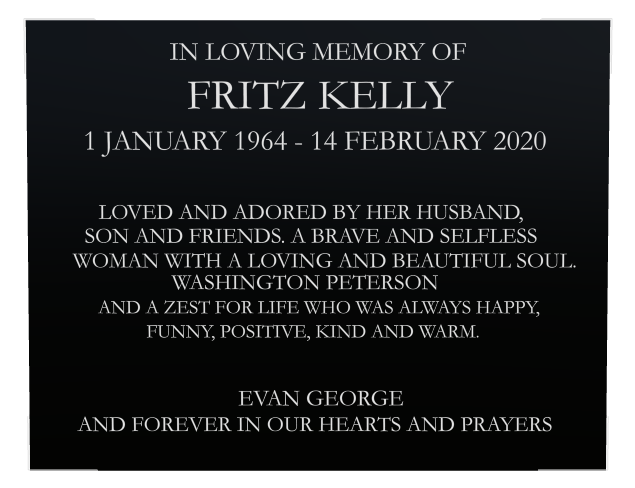 Son Memorial Traditional Engraved Plaque design preview