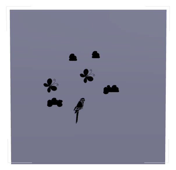 Butterfly Memorial Stainless Steel Plaque design preview