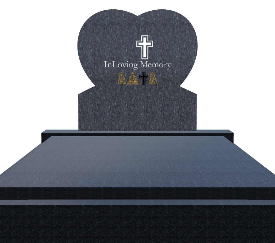 Religious Memorial Traditional Engraved Monument design preview
