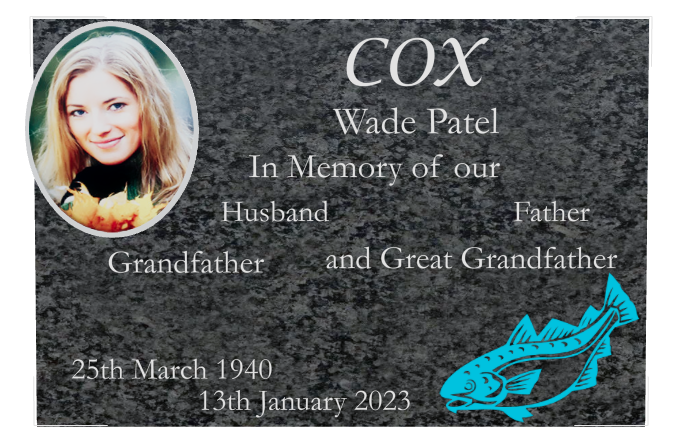 Father Memorial Traditional Engraved Plaque design preview