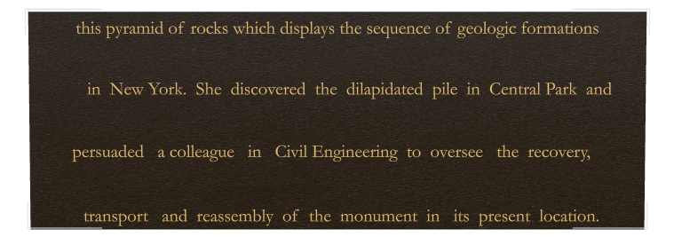 Music Memorial Bronze Plaque design preview