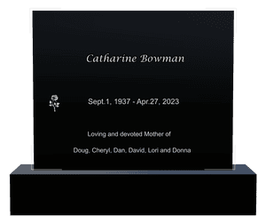 Square Mother Memorial Headstone Design preview