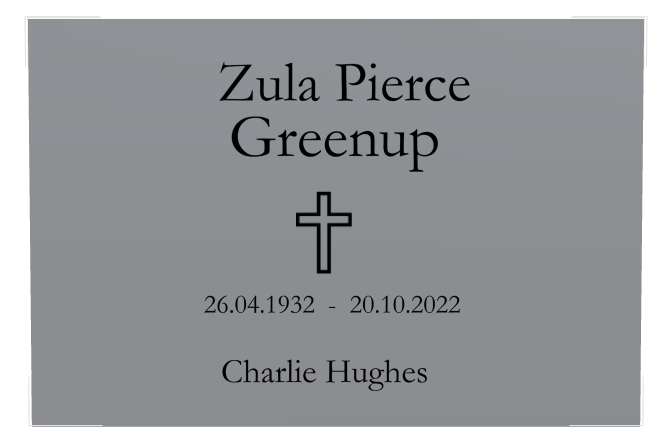Biblical Memorial Stainless Steel Plaque design preview