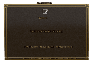 Rectangle (landscape) Service Memorial Bronze Plaque Design preview
