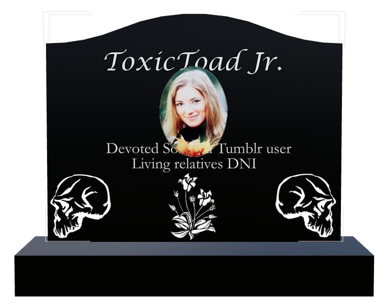 Son Memorial Laser-Etched Black Granite Headstone design preview