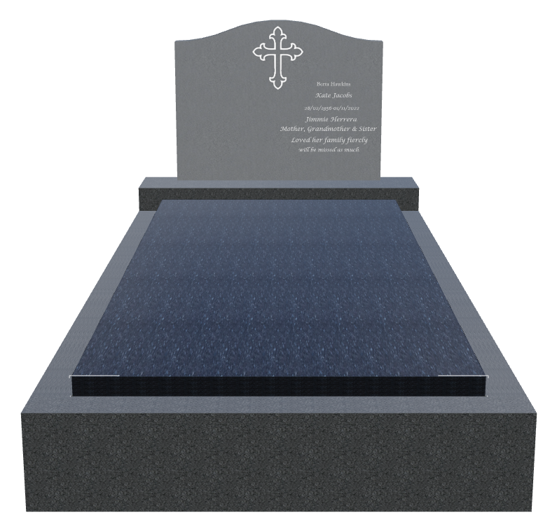 Wife Memorial Traditional Engraved Monument design preview