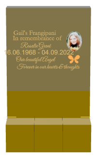 Religious Memorial Bronze Plaque design preview