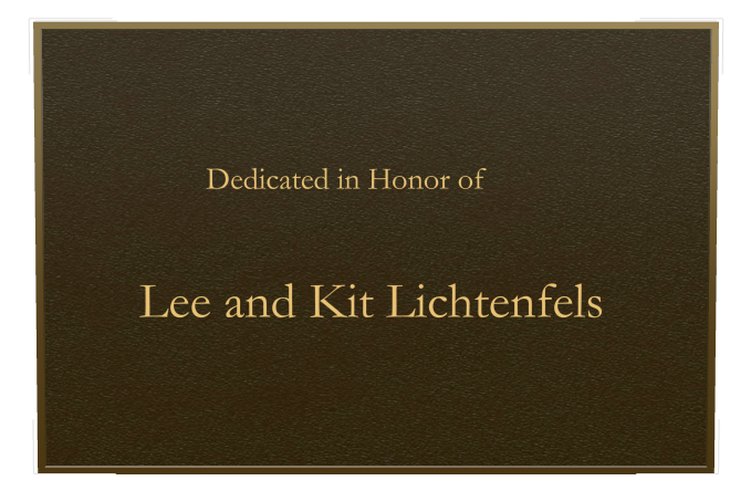 Dedication Bronze Plaque design preview
