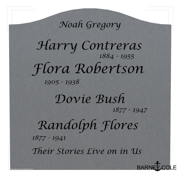 Memorial Traditional Engraved Headstone design preview