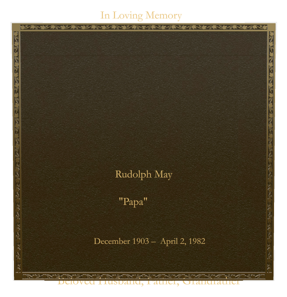Husband Memorial Bronze Plaque design preview