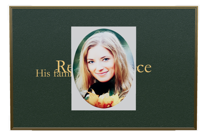 Rest In Peace Bronze Plaque design preview