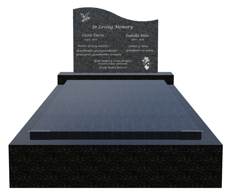 Mother Memorial Traditional Engraved Monument design preview