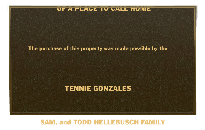 Memorial Bronze Plaque design preview